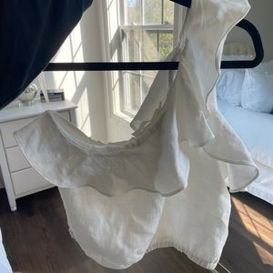 ASTR The Label white off the shoulder top